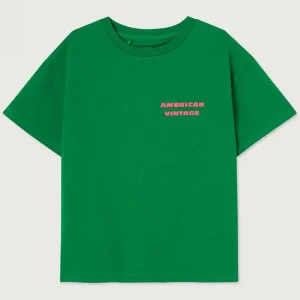 Fizvalley Kid's T Shirt in Vintage Verdant by American Vintage