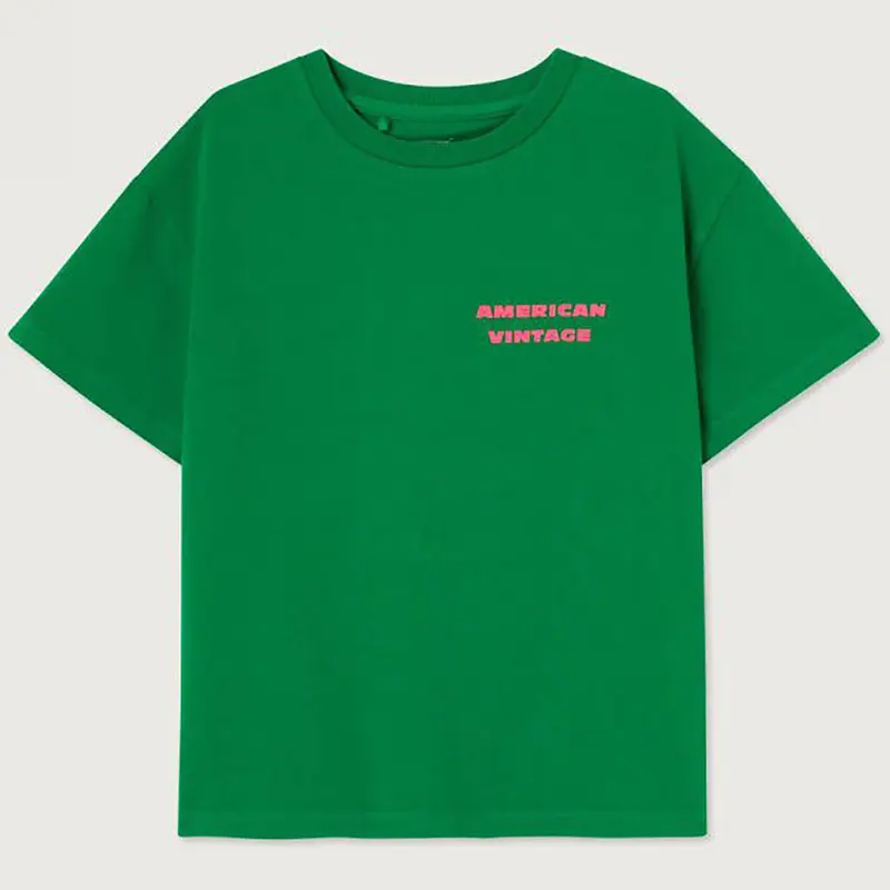 Fizvalley Kid's T Shirt in Vintage Verdant by American Vintage