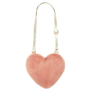 Fluffy Heart Bag by Rockahula