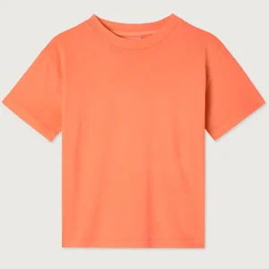 Gamipy Kid's Round Neck T Shirt in Neon Fire by American Vintage
