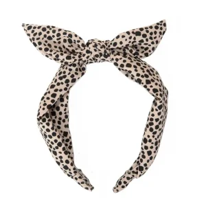 Leopard Love Tie Headband by Rockahula