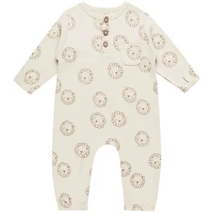 Long Sleeve Pocket Jumpsuit in Lions by Quincy Mae