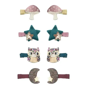 Magical Owl Mini Hair Clips by Mimi & Lula