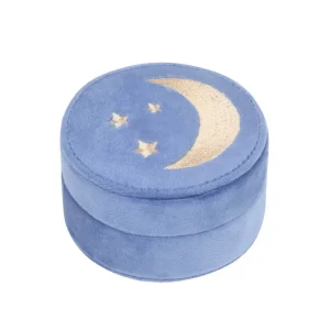 Moon And Stars Mini Jewellery Box by Rockahula