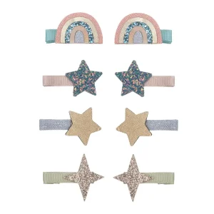 Over The Rainbow Mini Hair Clips by Mimi & Lula
