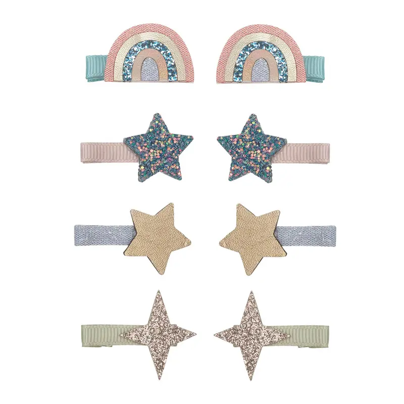 Over The Rainbow Mini Hair Clips by Mimi & Lula