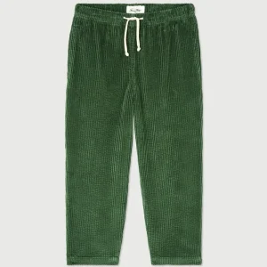 Padow Kid's Corduroy Trousers in Vintage Basil by American Vintage - Last Ones In Stock - 3-5 Years
