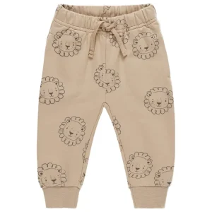 Relaxed Fleece Sweatpants in Lions by Quincy Mae