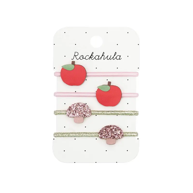 Rosy Apple and Toadstool Ponies by Rockahula