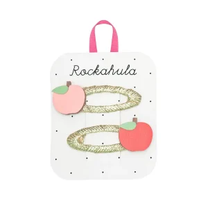 Rosy Apple Hair Clips by Rockahula