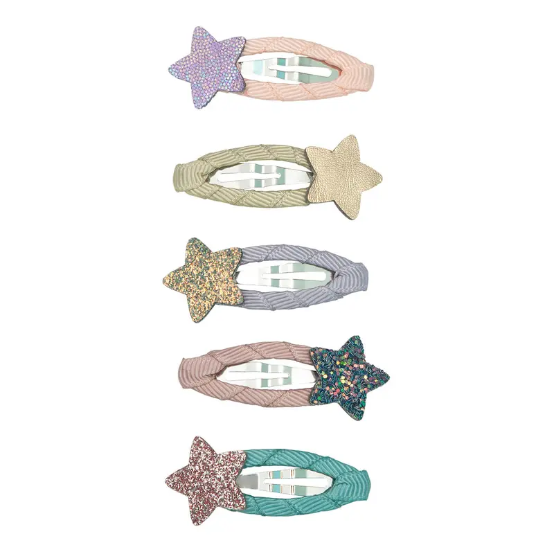 Stellina Mini Clic Clac Hair Clips in Metallics by Mimi & Lula