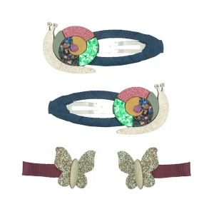 Suzie Snail Hair Clips by Mimi & Lula