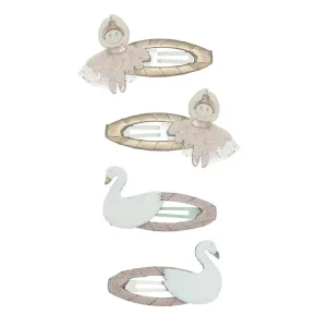 Swanlake Clic Clac Hair Clips by Mimi & Lula