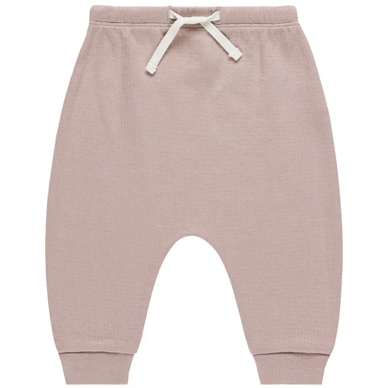 Sweatpants in Mauve by Quincy Mae