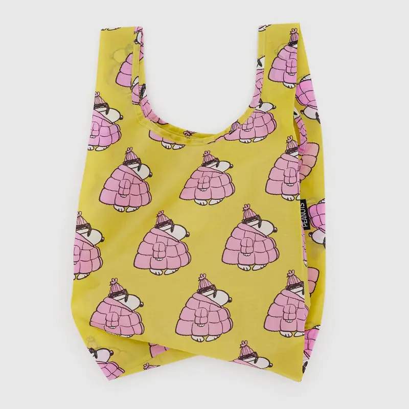 Baby Bag in Puffer Snoopy Pink by Baggu
