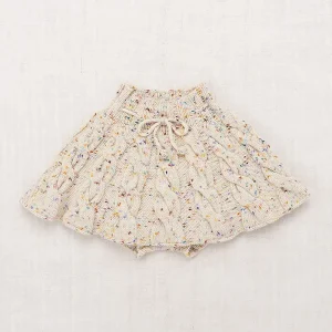 Cable Skating Skirt in Iris Confetti by Misha & Puff - Last Ones In Stock - 5-8 Years