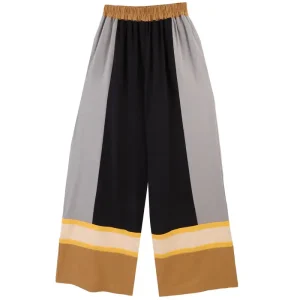 Eamon Trousers in Quilt Colourblock by L.F.Markey - Last Ones In Stock - UK 6-8