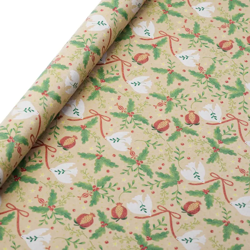 Folklore 3M Gift Wrap Roll by Talking Tables