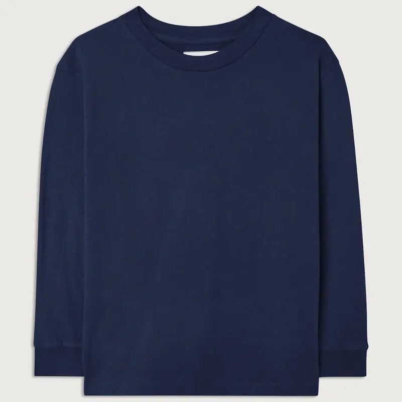 Gamipy Kid's Long Sleeve T Shirt in Vintage Navy by American Vintage