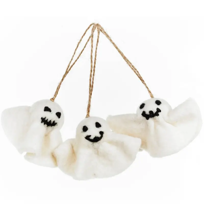 Ghastly Ghost Hanging Halloween Decoration by Felt So Good