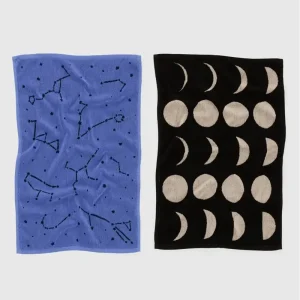 Hand Towel in Night Sky by Baggu (Set of 2)
