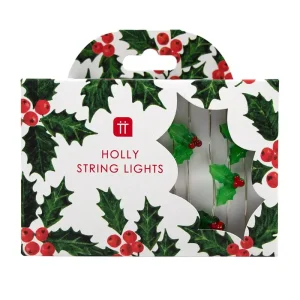 Holly LED String Lights by Talking Tables