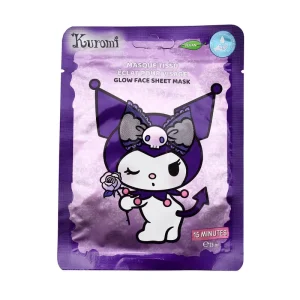 Kuromi Glow Face Tissue Mask by Take Care
