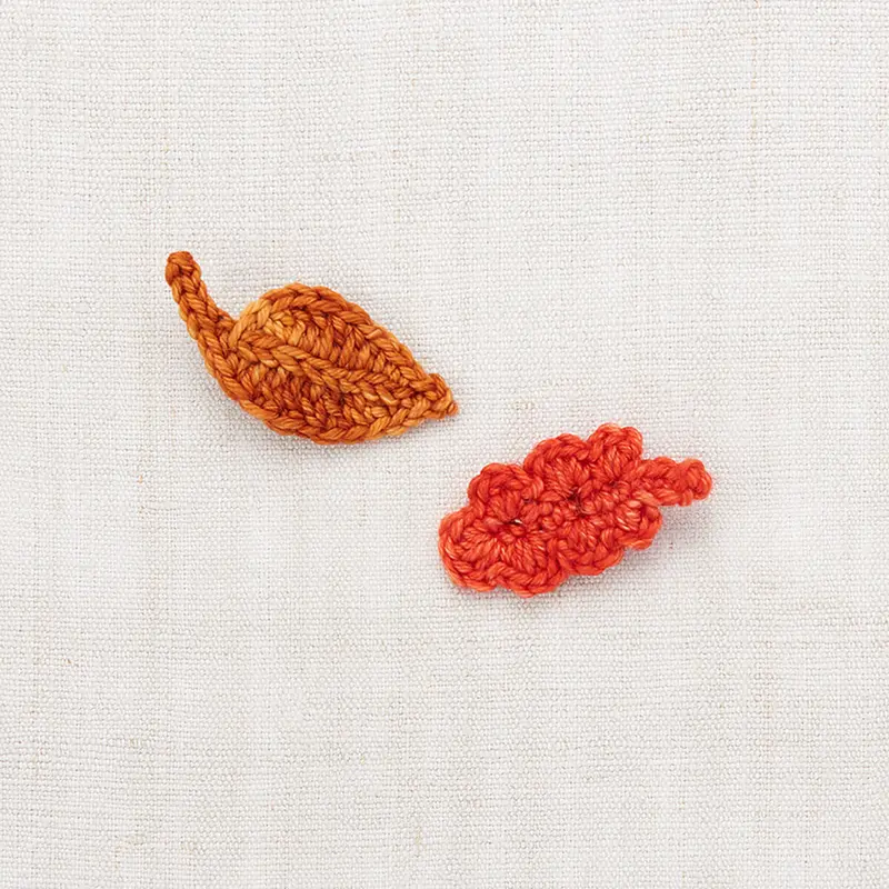 Leaf Clip Set in Fox by Misha & Puff