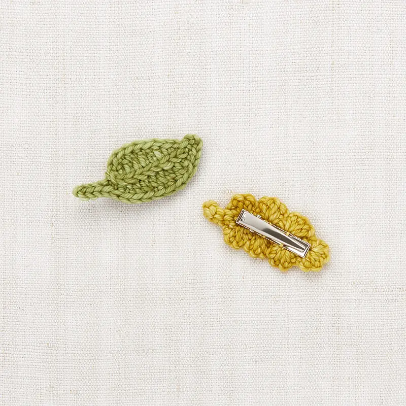 Leaf Clip Set in Sprig by Misha & Puff