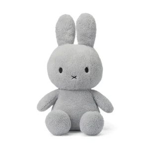 Medium Terry Miffy in Light Grey (33cm) by Bon Ton Toys