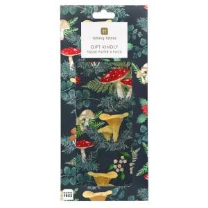 Midnight Forest Tissue Paper (4 Sheets) by Talking Tables