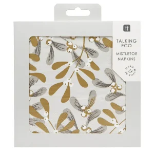 Mistletoe Paper Napkins by Talking Tables