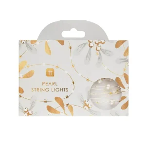Mistletoe Pearl LED String Lights by Talking Tables