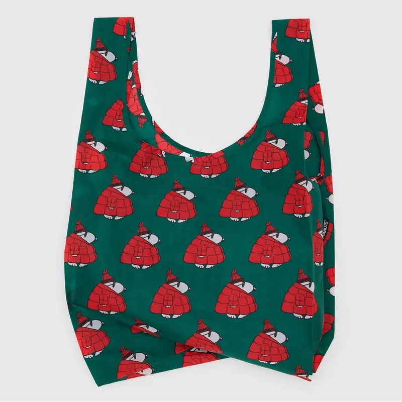 Standard Bag in Puffer Snoopy Red by Baggu