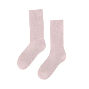Active Socks in Faded Pink by Colorful Standard