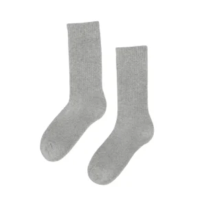 Active Socks in Heather Grey by Colorful Standard