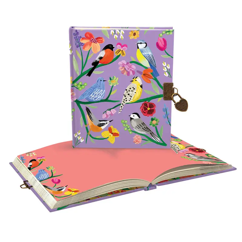 Birdhaven Lockable Notebook by Roger La Borde