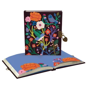 Birdsong Lockable Notebook by Roger La Borde