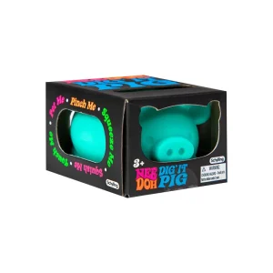 Dig It Pig Needoh Squishy Toy by Schylling