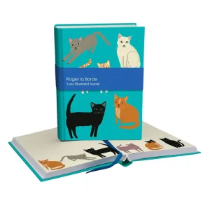 Pretty Paws Illustrated Notebook by Roger La Borde