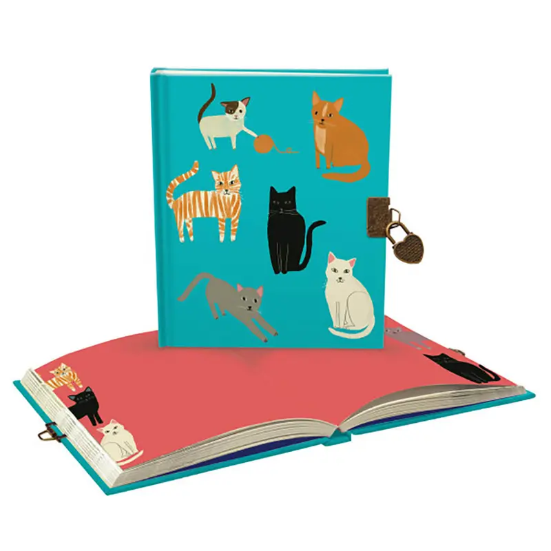 Pretty Paws Lockable Notebook by Roger La Borde