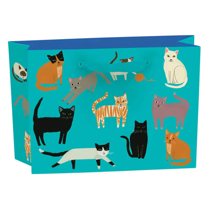 Pretty Paws Small Landscape Gift Bag by Roger La Borde