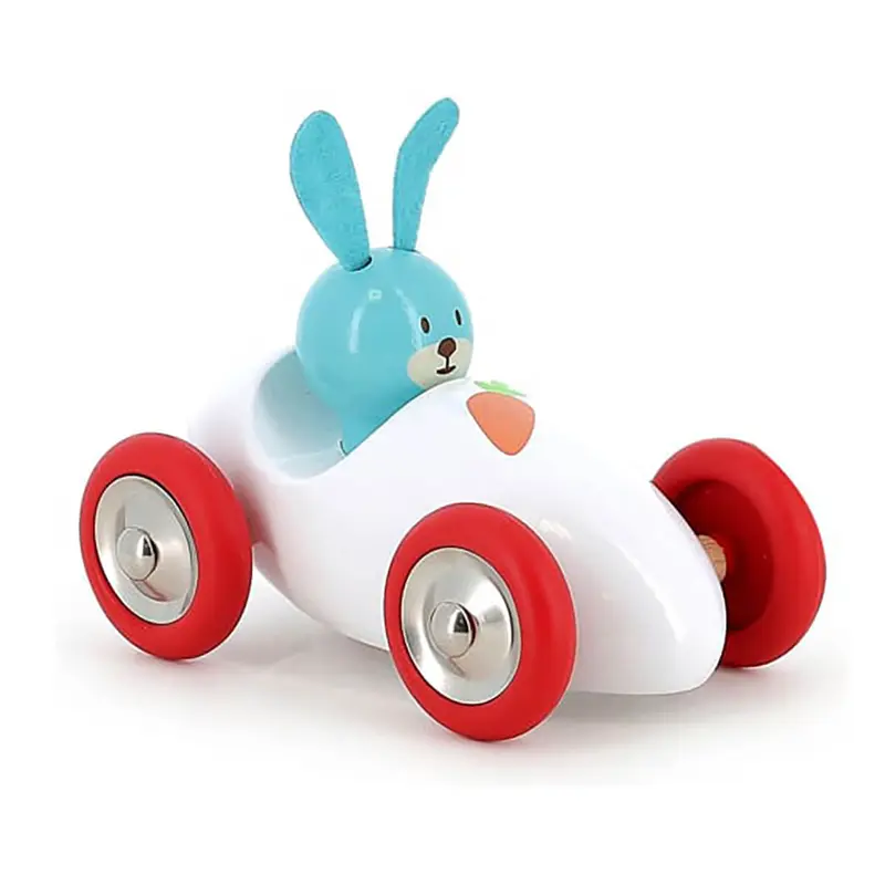 Raoul The Rabbit In His Car by Vilac