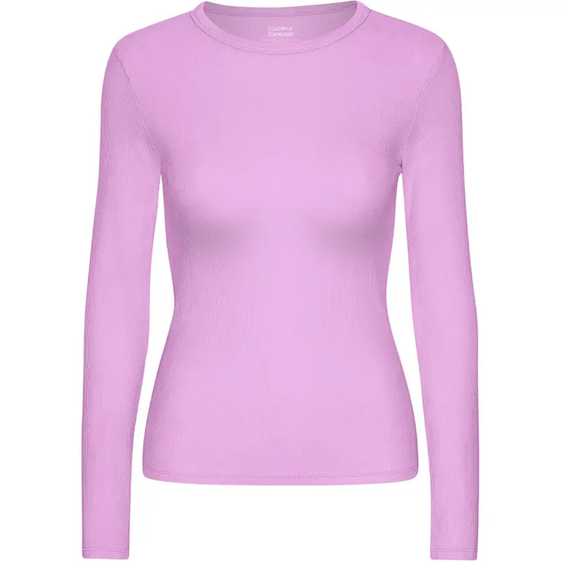 Rib T-Shirt in Cherry Blossom by Colorful Standard