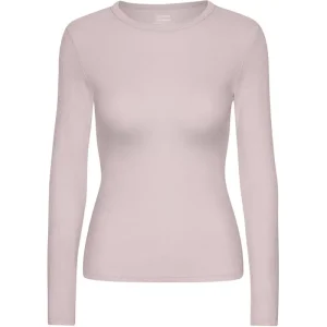 Rib T-Shirt in Faded Pink by Colorful Standard