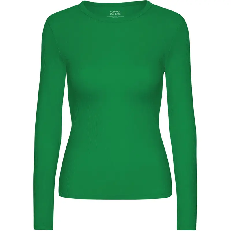 Rib T-Shirt in Kelly Green by Colorful Standard