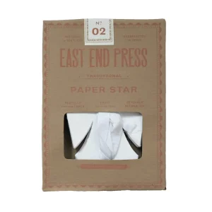 Small Traditional Paper Star by East End Press