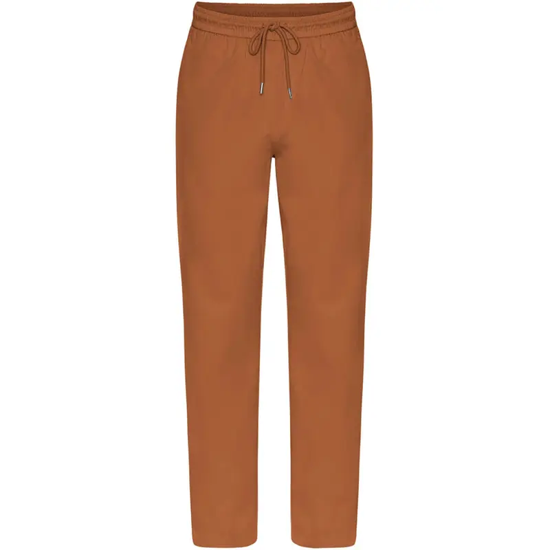 Twill Pants in Ginger Brown by Colorful Standard