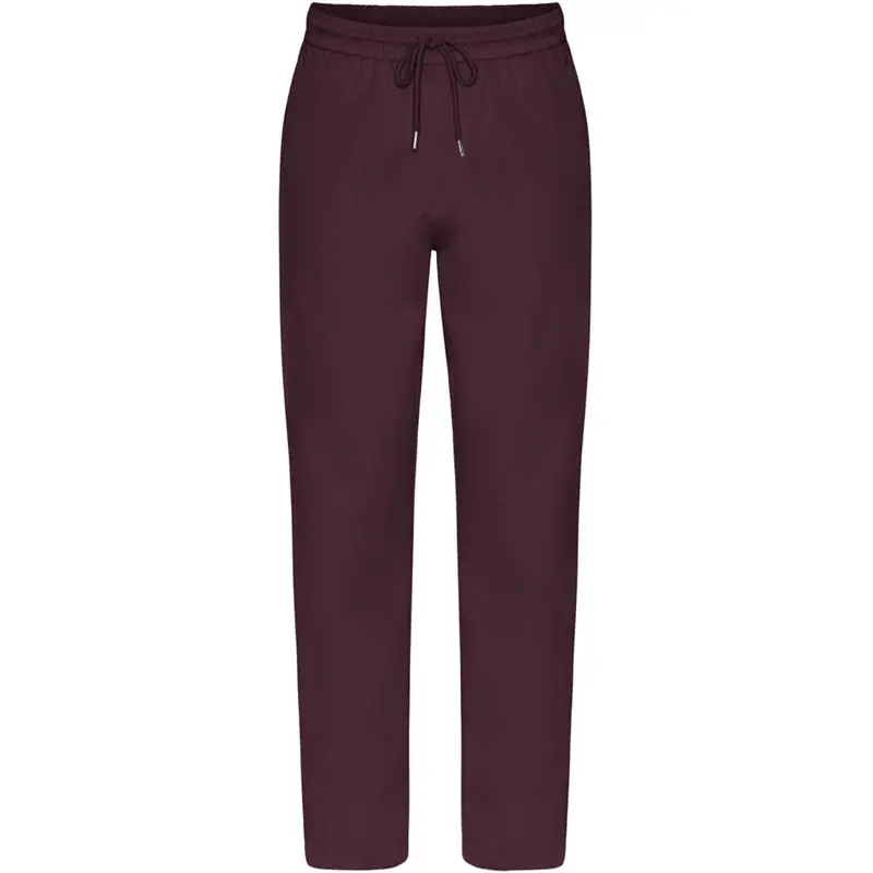 Twill Pants in Oxblood Red by Colorful Standard