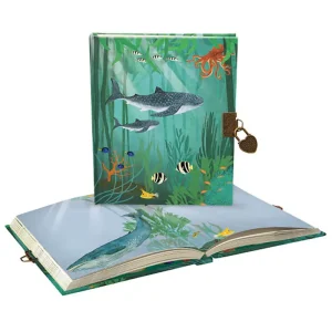 Whalesong Lockable Notebook by Roger La Borde